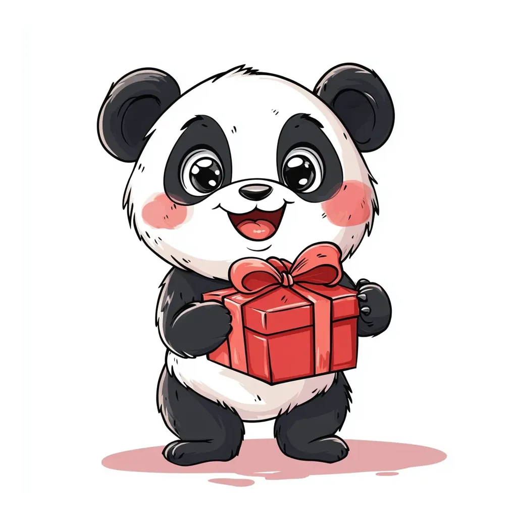 panda-z-prezentem-1